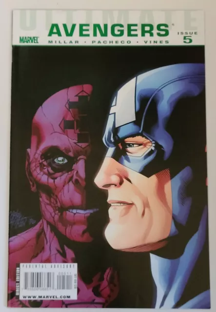 Ultimate Avengers #5 (Marvel 2009 Series) Nos Est~9.4+Nm Grade Mark Millar Story