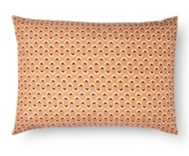 Xhilaration Tan and Black Triangle Southwestern Microfiber Standard Pillowcase