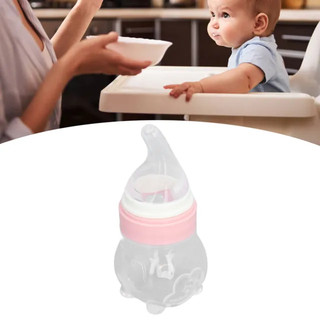 Alimentador de alimentos para bebés duradero portátil compacto de silicona alimentador para bebés seguro