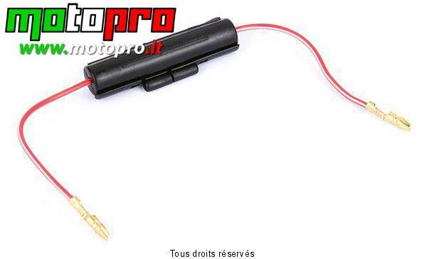 FUS019 Porta Fusibile Universale X10pz Nero + 1 FUS007 x10