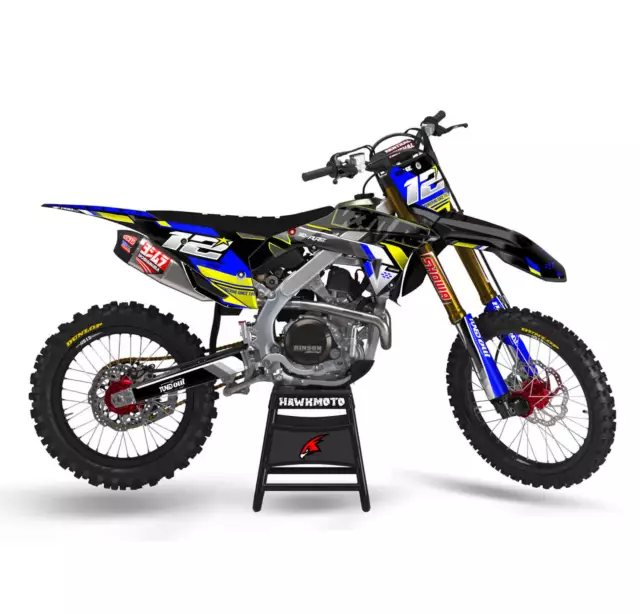 Honda MX Motocross Graphics |  Kit All Models All Years - Luty