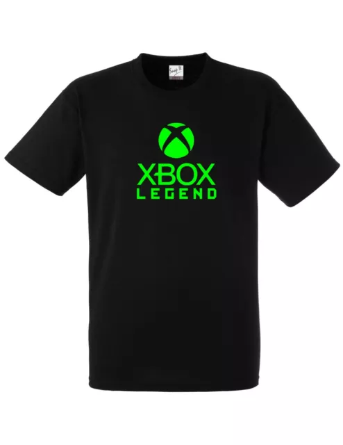 XBOX Legend Kids Children Boys Gaming T-Shirt Console Legend Teen Gamer Youtube