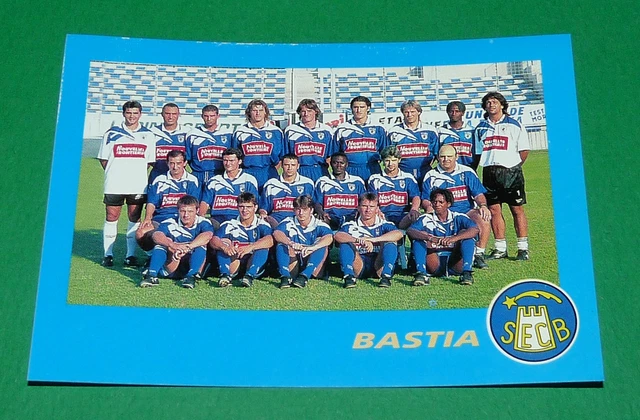 SC Bastia Écusson Panini Sticker Football 1990 #365