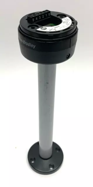 Allen Bradley 855T-BPM25 Ser. B Stack Light 25cm Pole Mounting Base w/ Foot