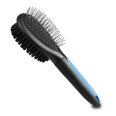 BV Dog Brush and Cat Brush Pet Grooming Comb Brush 2 Sided Bristle & Pin