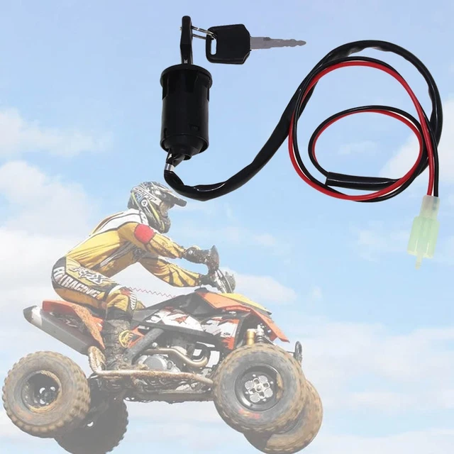 Interrupteur à clé d'allumage verrouillage de haute qualité pour karts et mot