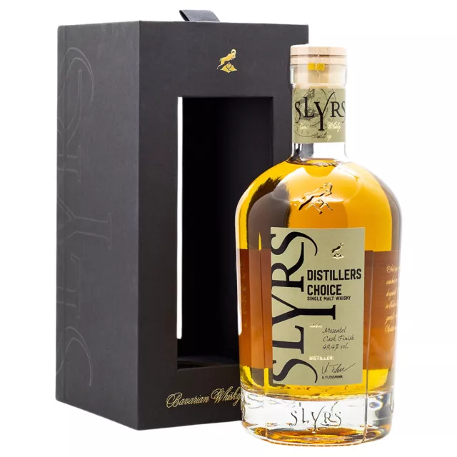 Slyrs Distillers Choice Moscatel Cask Finish Whisky 0,7l 49,4%