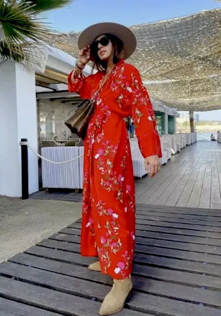 Kimono outlet lungo zara