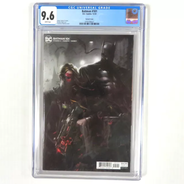 BATMAN #101 MATTINA VARIANT CGC Graded 9.6 DC Comics 2021