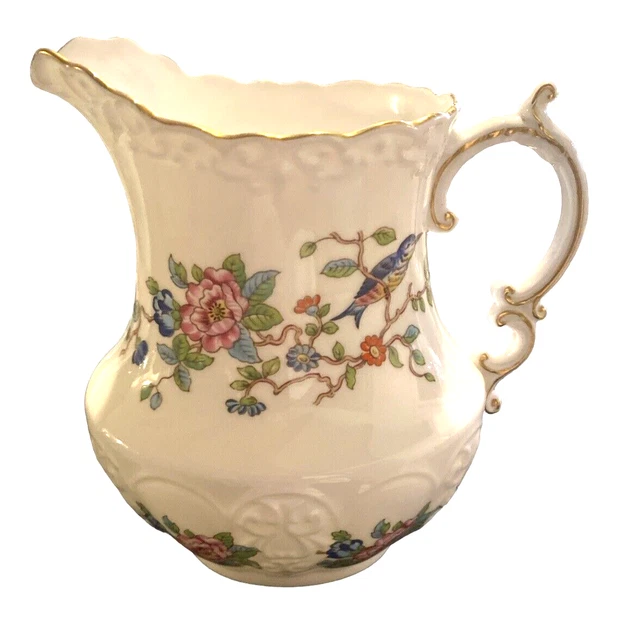 vintage Aynsley Pembroke Pitcher 16 Oz. ! Made In England Bone China