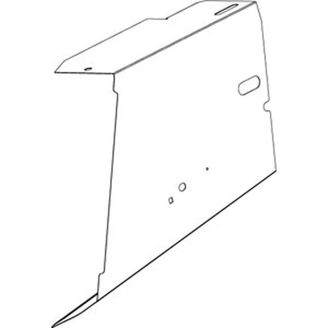H205822 New LH Rear Feederhouse Drive Shield Fits John Deere 9560STS 9570STS +