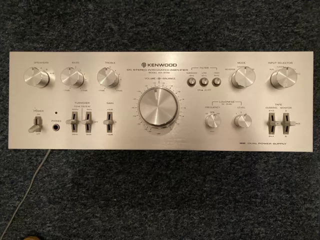 KENWOOD KA 8100 HIFI Verstärker 70er Jahre Luxus / High end