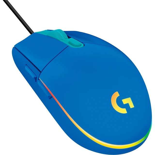 Logitech Gaming G203 LIGHTSYNC, Gaming-Maus, optisch, 8000dpi, USB, 6 Tasten