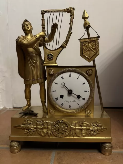 orologio in bronzo dorato Epoca 1800