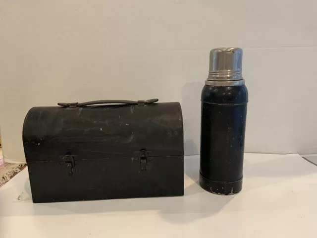 Vintage Stanley Super-Vac 2 Quart Vacuum Bottle Thermos Model #945 Original  Box