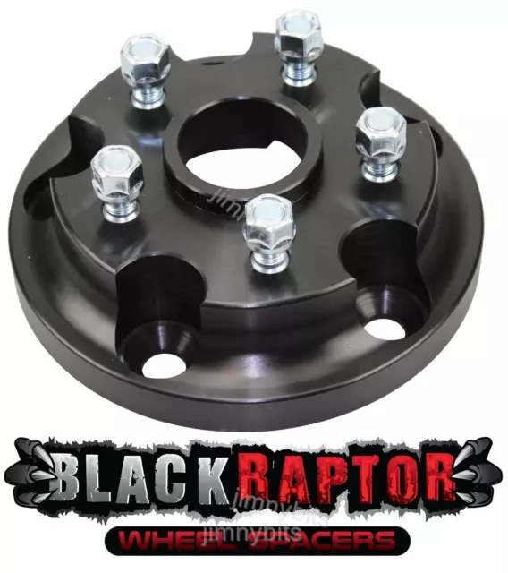 Black Raptor Land Rover Defender Wheel Adaptor for P38 & Disco 2 Rims 70.1mm CB