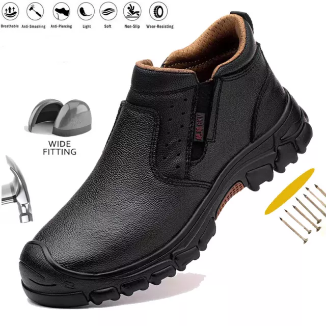 Womens Waterproof Work Boots Composite toe Safety Shoes Indestructible Non Slip
