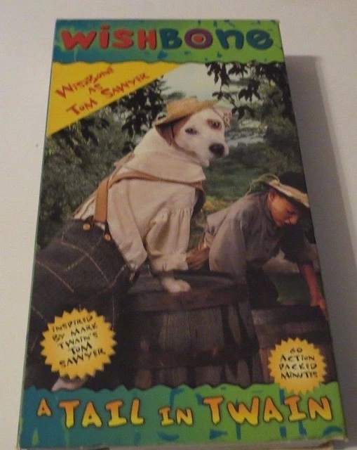 WISHBONE AS TOM Sawyer - A Tail In Twain - Vhs, 1997 $10.50