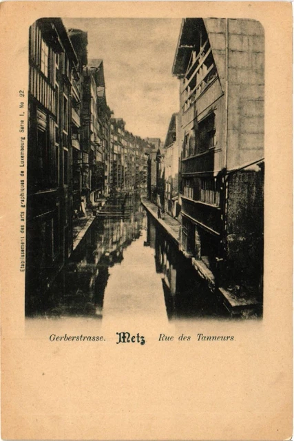 CPA AK Gerberstrasse METZ (393079)