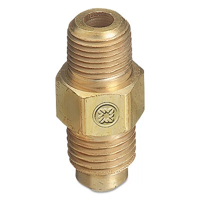 Brass Sae Flare Tubing Connections, Adapter, 500psig, Cga-440 to 3/8 in Npt(M)