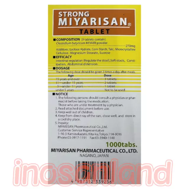 Stark Miyarisan Clostridium Butyricum 330/1000 Tabletten