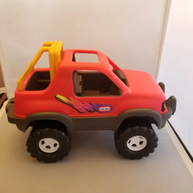 LITTLE TIKES JEEP Wrangler Toddler-to-Twin Convertible Bed, Red NEW!!!  $ - PicClick