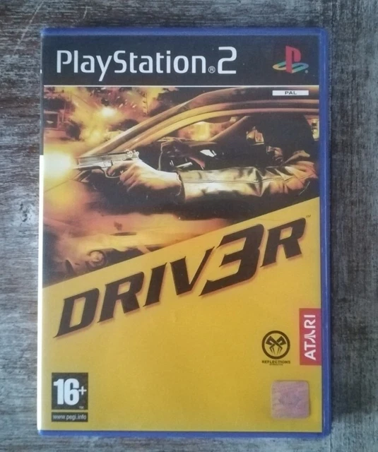 Lot De 2 Boîtes PS2 : Driver 3 + Crazy Taxi - Avec Notices - Très Bon état