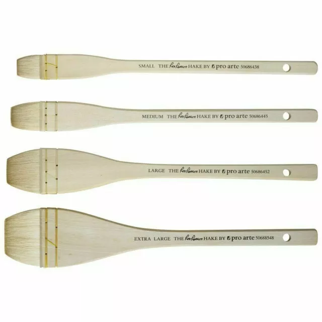 Pro Arte Ron Ranson Watercolour Hake Brush Choose Small Medium Large X Large