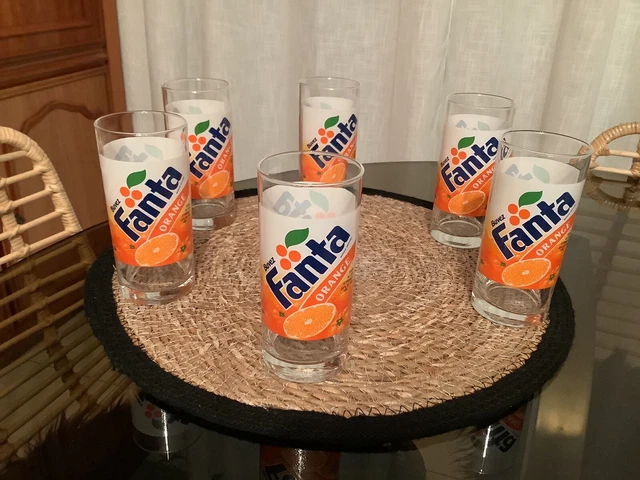 Lot De 6 Verres fanta Dans Leur Boîte