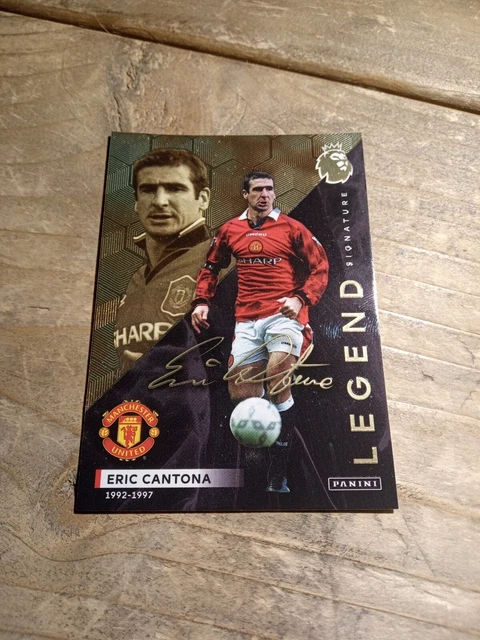 Carte à Collectionner Eric Cantona FUTERA Unique 2024 - PSA 9, POP 1, Legacy 05/08, Signée