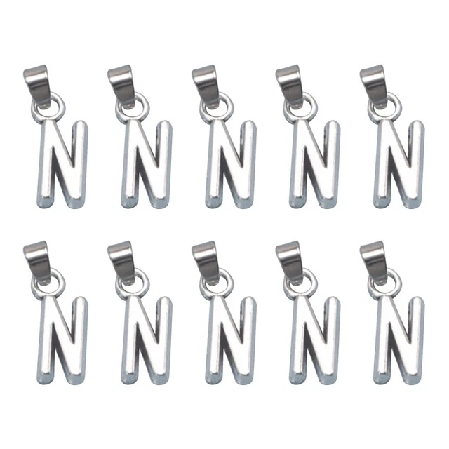 60 pcs Initial Schmuck Diy Anhänger Charme Alphabet Armband 2