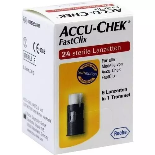 ACCU CHEK FastClix Lanzetten 24St Lanzetten PZN 7234971