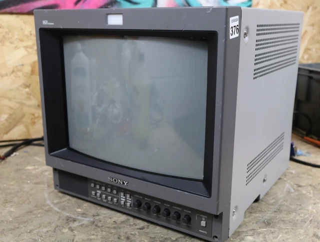 SONY TRINITRON PVM-14M4E Retro Vintage Gaming Crt Tv Pvm Bnc Component ...