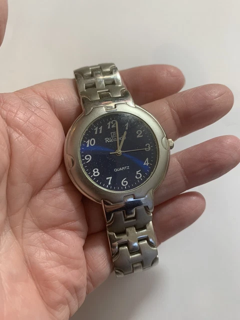 FINE MENS RICARDO Quartz Wristwatch D 22.00 PicClick UK
