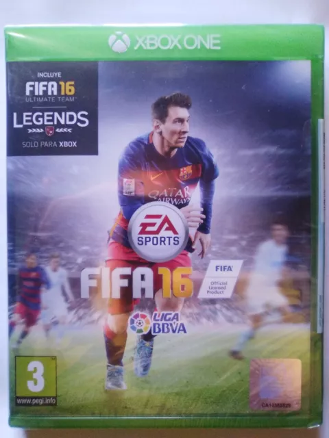 Fifa 16 (2016). Juego Xbox One. Edición Juego Físico. Nuevo,Precintado. Pal-Esp.