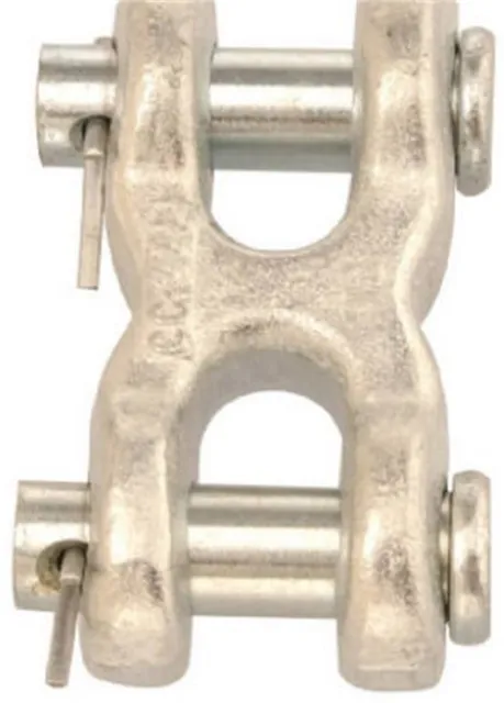 Campbell Zinc-Plated Forged Steel Double Clevis 9200 lb 3-5/8 in. L (Pack of 5)