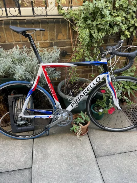 PINARELLO FP1 TEAM GB Sky road bike With Tacx Turbo Trainer wheel