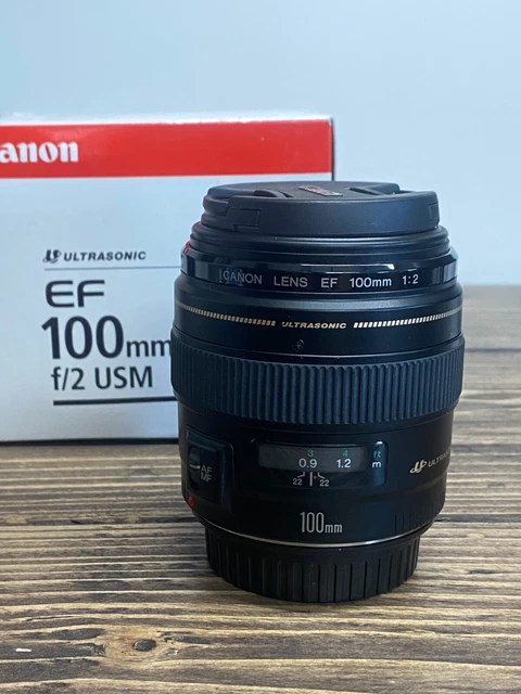 Canon EF 100mm f2 usm Lens Excellent Condition VAT SALE!!!