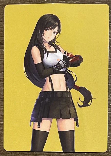 tifa martial artist mtg card Tifa, Martial Artist [214] [Borderless] [Character] [FINAL FANTASY:  Commander] [Surge Foil] – Face to Face Games main image 0