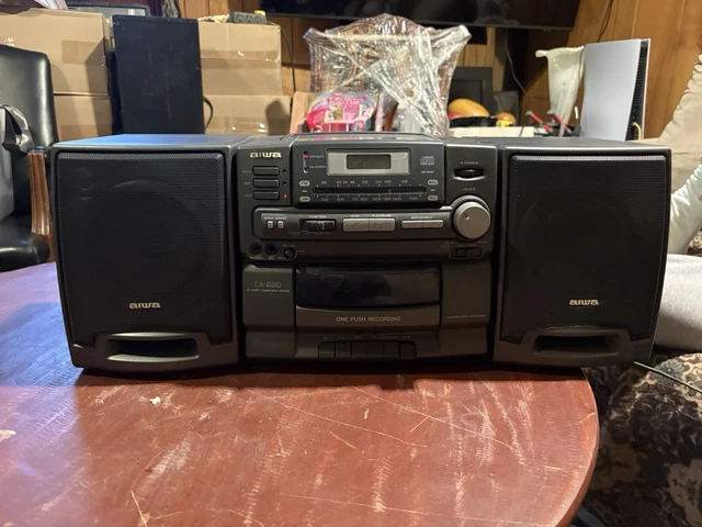 AIWA CA-W10 / Fonctionne / Tape HS / RARE BOOMBOX GHETTOBLASTER EUR 149