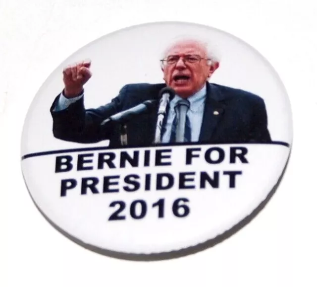 2016 BERNIE SANDERS campaign pin pinback button political presidential election
