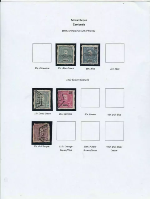 Mozambique Stamps Ref 15078