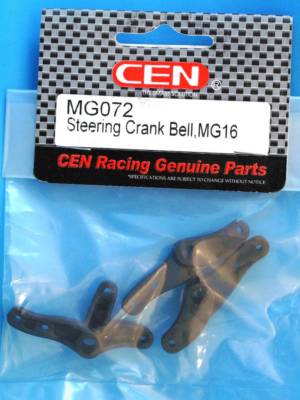 CEN SQUADRETTE STERZO CEN MG072 STEERING BELL CRANK PER MG16 2 PZ RACING SPARE PART 