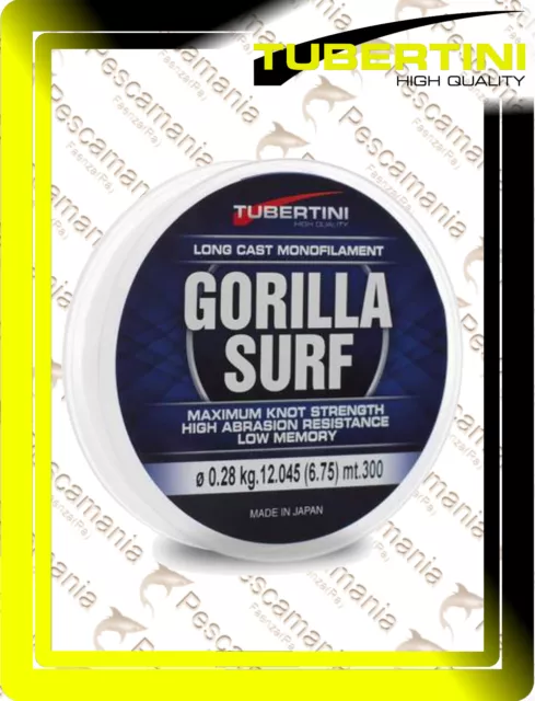 Monofilo Tubertini Gorilla Surf 300 mt