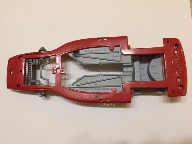 FERRARI 250 TESTA ROSSA CHROME 1/18 BURAGO NEUVE --MAINTENANT RARE FERRARI 250 TESTA ROSSA CHROME 1/18 BURAGO NEUVE --MAINTENANT RARE