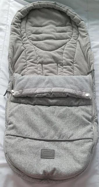 Mamas & Papas Footmuff. Skyline grey. Fits Ocarro,Armadillo Flip,Urbo2,Sola2 etc