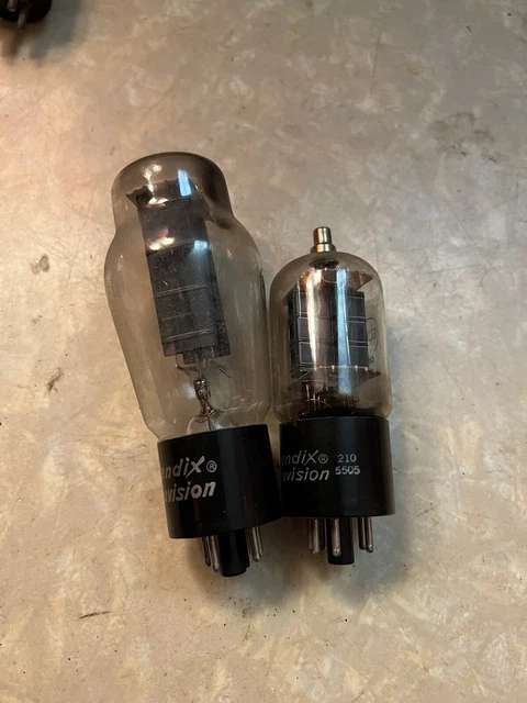 Vtg Old Rare Used Untested Electric Radio Bendix Television TV Tubes 210 274 USA