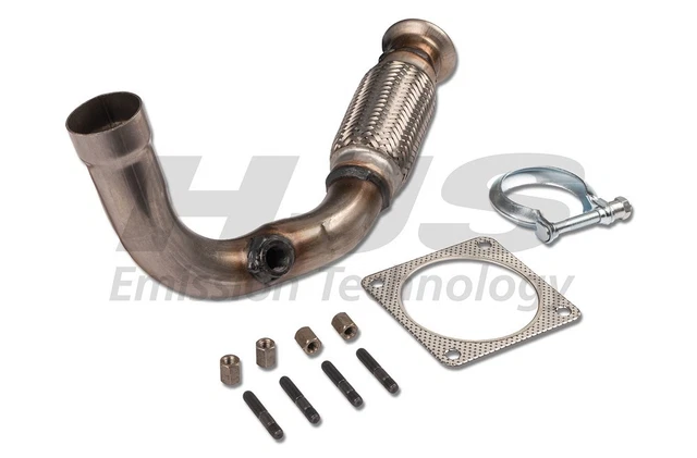 Tube De Réparation Catalyseur HJS 91 11 1660 - Pour Audi Q7 (4LB) - Diamètre 52 Mm, Kit Complet