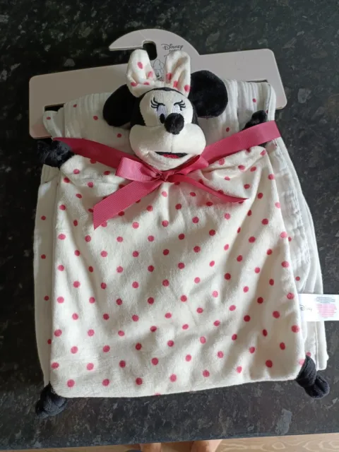 Disney Baby Minnie Mouse Blanket & Comforter Set Primark