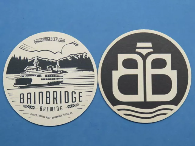 Birra Sottobicchiere ~ Bainbridge Birreria Co Isola, Washington; Ferry Barca